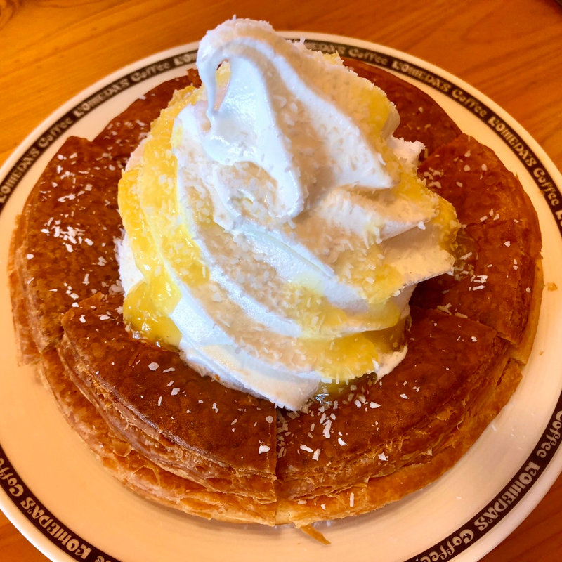 シロノワールジューシーパイン(コメダ珈琲店)