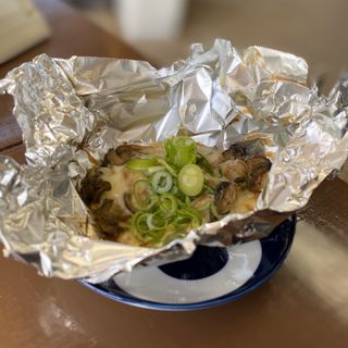 牡蠣のネギ味噌チーズホイル焼き(かき太郎 )