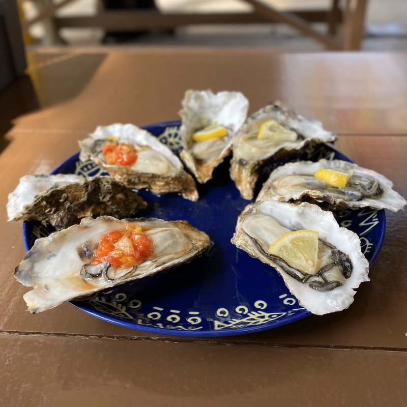 生牡蠣、生牡蠣カクテル(かき太郎 )