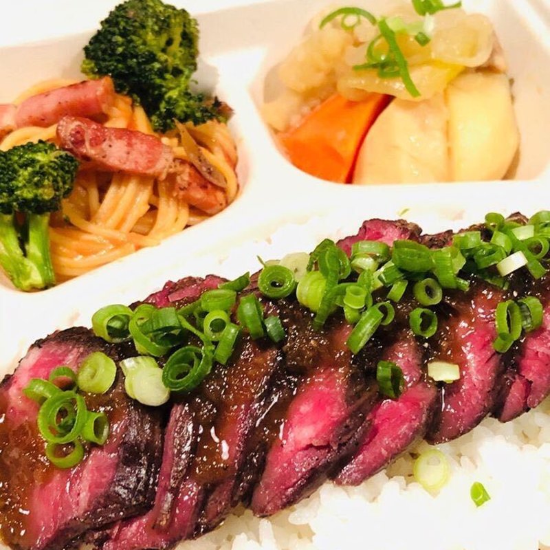 柔らか牛ハラミステーキ弁当(シカゴピザ＆イタリアンバル UNTITLED （アンタイトル）渋谷)