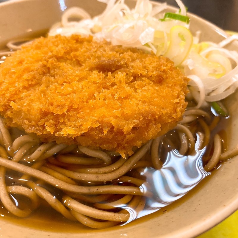 コロッケそば(都そば 日比谷店)