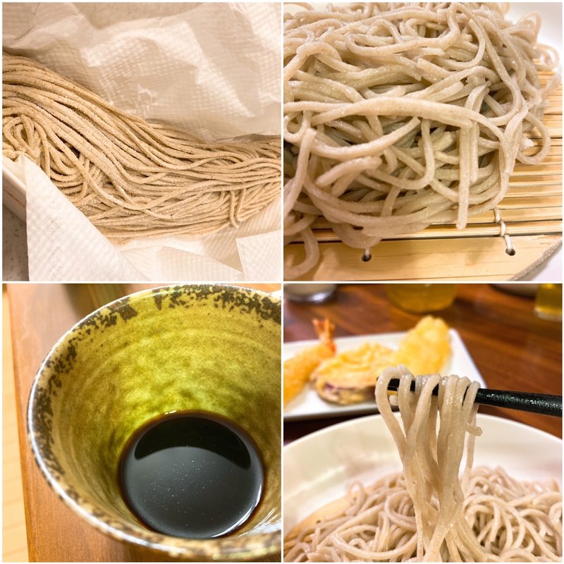 生そば（汁付き）(green glass （Green glass）)