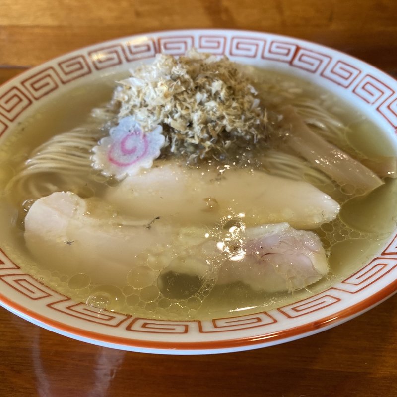 削りサワラの塩らぁ麺(がふうあん )