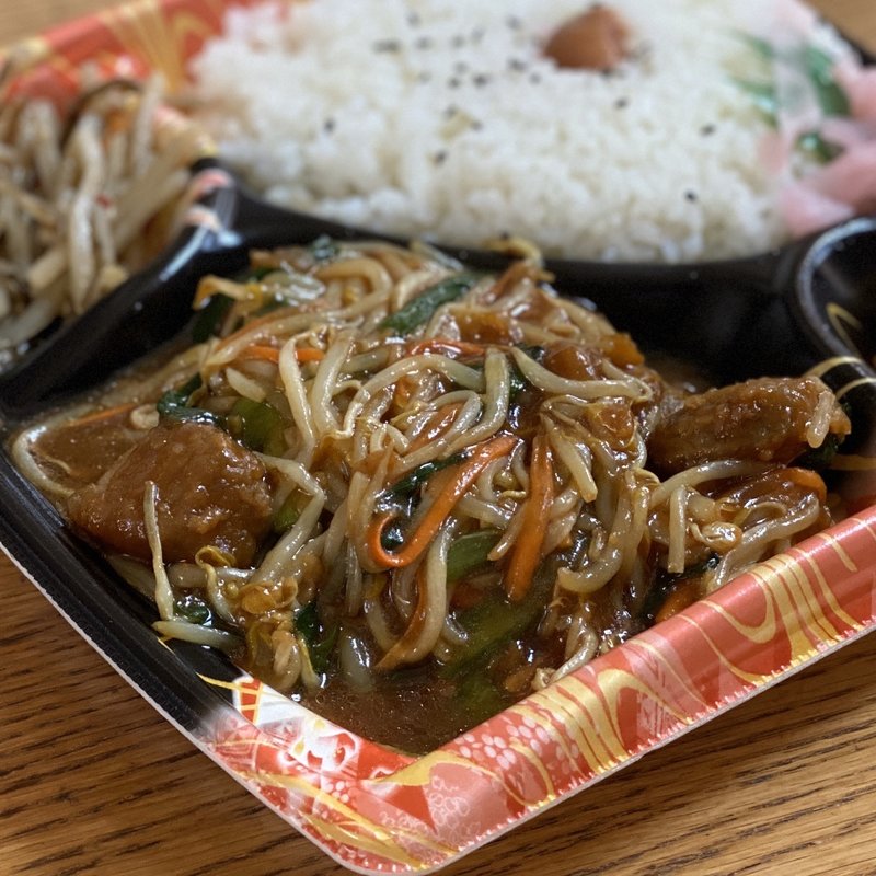 レバニラ炒め(スーパーあらい)