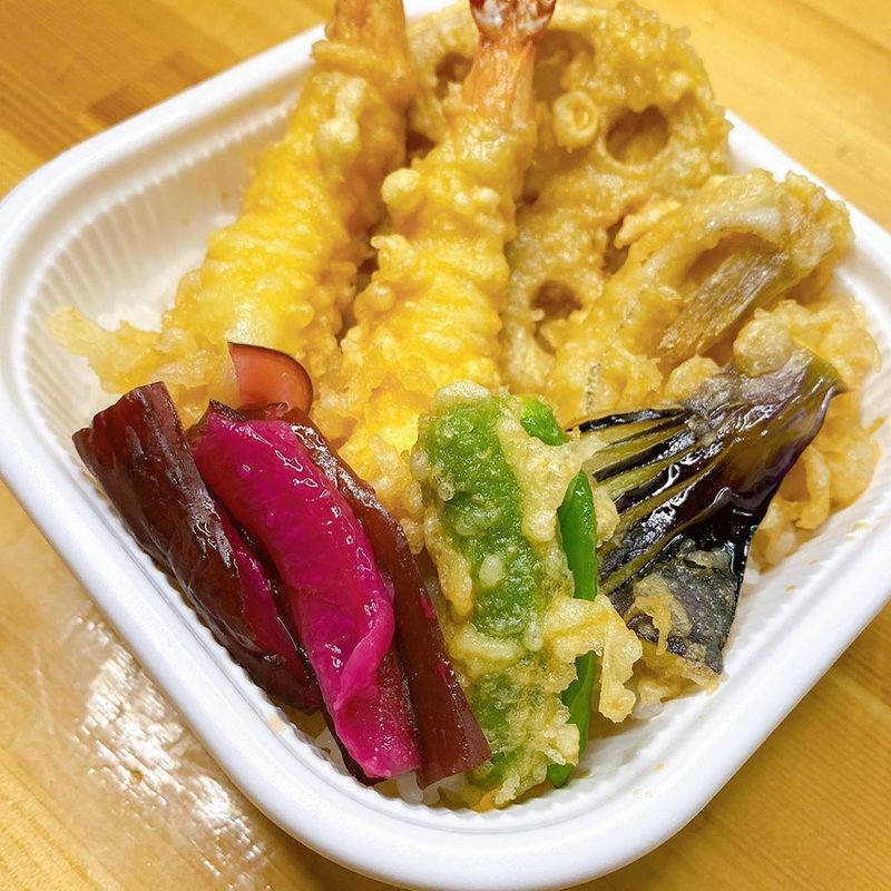 くじらや特製天丼(大衆炉ばた酒場 くじらや 柏店)