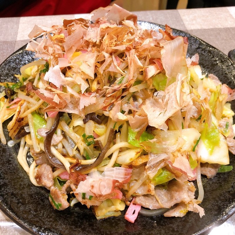 焼きちゃんぽん(井手ちゃんぽん 博多駅東店)
