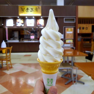 ソフトクリーム(米金工房)