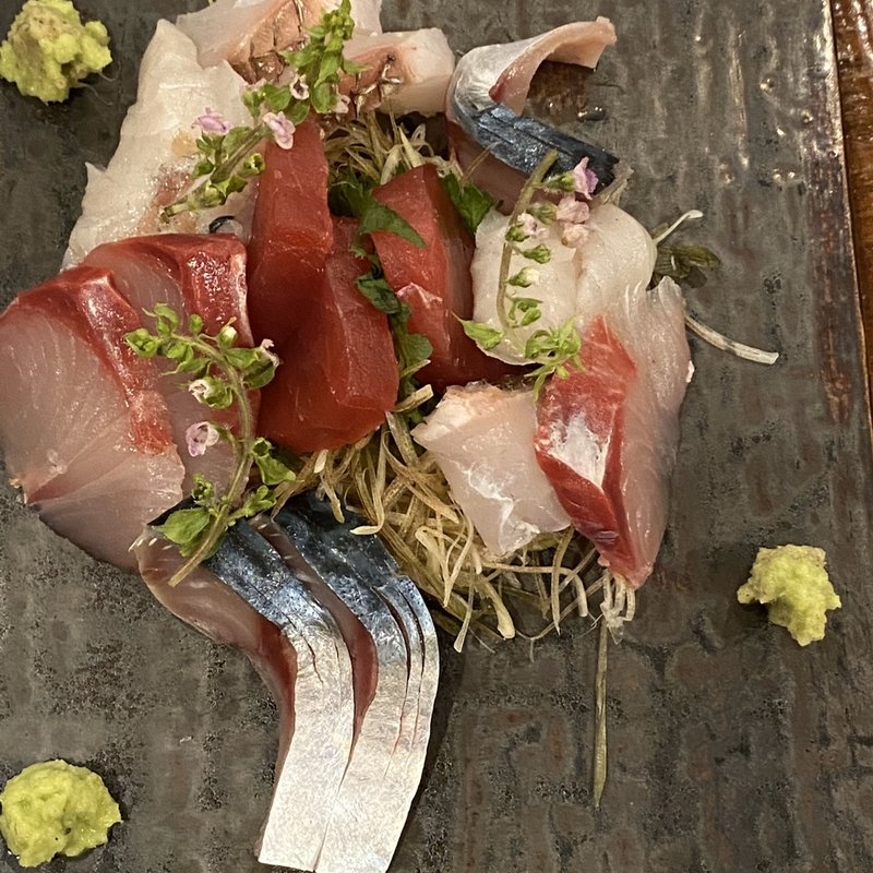 刺し盛り(池袋 一龍庵)