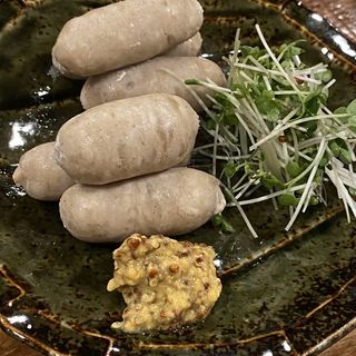 生ソーセージ(池袋 一龍庵)