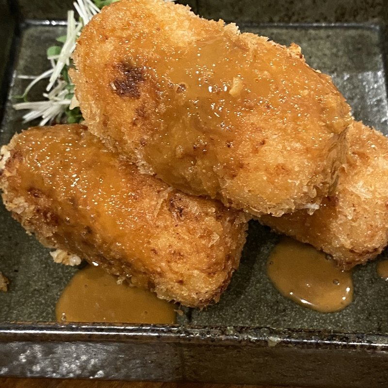 カニクリームコロッケ(池袋 一龍庵)