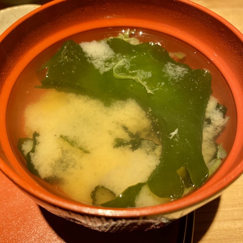 味噌汁(和酒と活鮮とうりん)