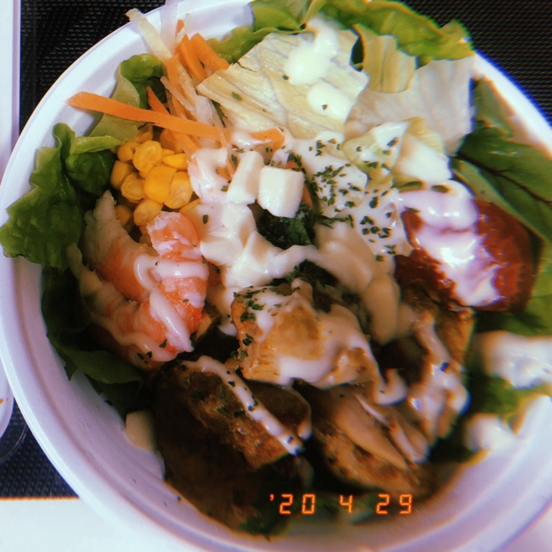 タンドリーチキン＆チーズ(野菜で包む専門店 ベジップ 仙台一番町店 )