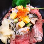 海鮮とローストビーフのちらし寿司(がんこ家 笠原店 （がんこや）)