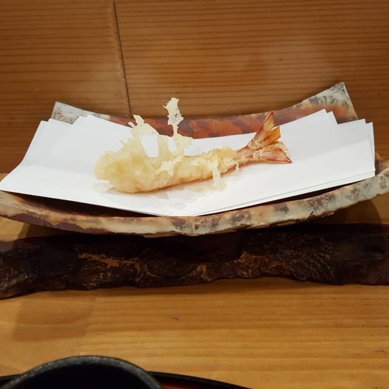 車海老(えび)(天ぷら ふく西)