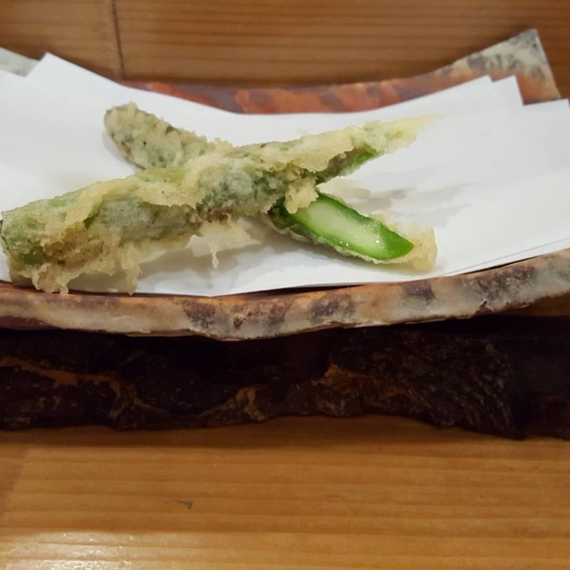 アスパラガス(天ぷら ふく西)