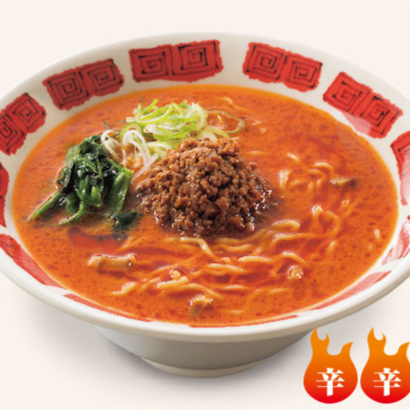 ＜麺ランチ＞花椒と自家製ラー油の担担麺(バーミヤン 豊中緑丘店)