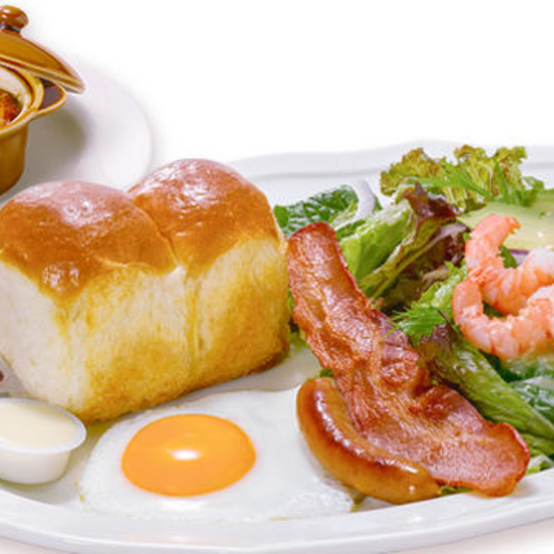 オニオングラタンスープ付 ブランチプレート(ロイヤルホスト西灘店)