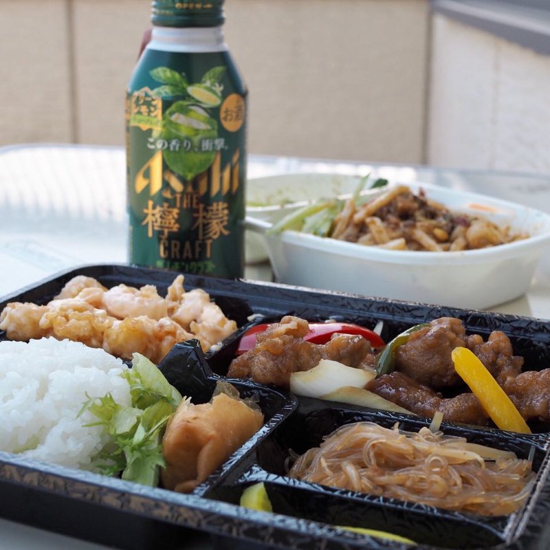 お弁当(酢豚と海老マヨ)(八戒 )