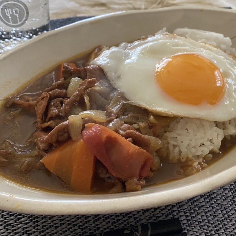 カレーライス(居酒屋おかちゃん)