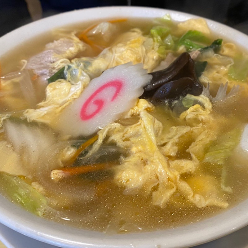 五目ワンタン麺(若松飯店)