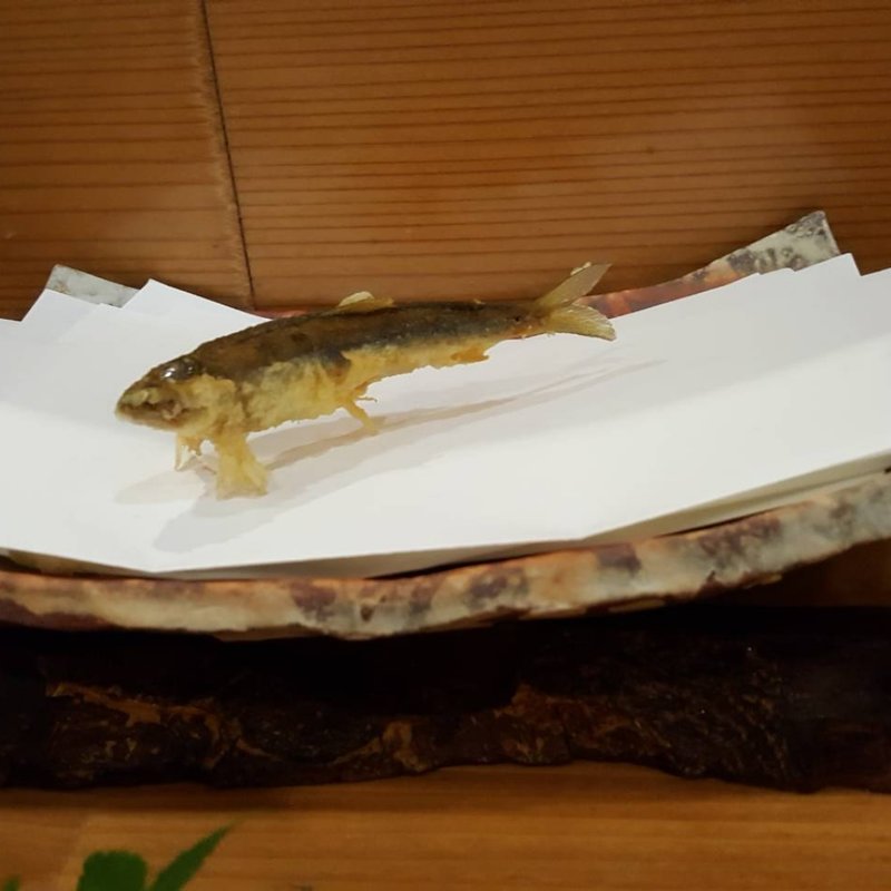 稚鮎(天ぷら ふく西)