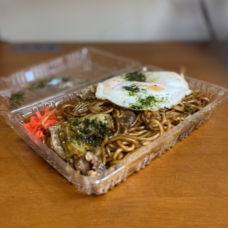 焼きそば(木の葉)