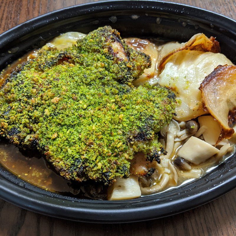 鶏肉の香草パン粉焼(ete)