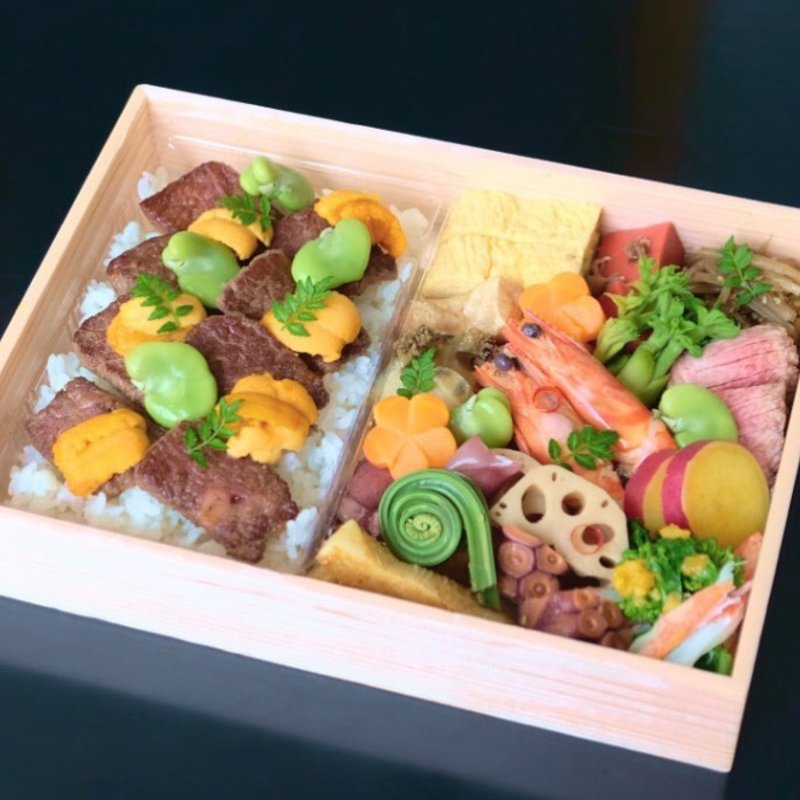 総料理長の豪華折詰(京都 瓢喜 銀座本店)