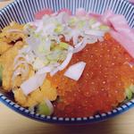 中トロ・うに・いくら丼(福一漁業)