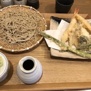 春の天ぷらせいろ(手打ち蕎麦　かな井)