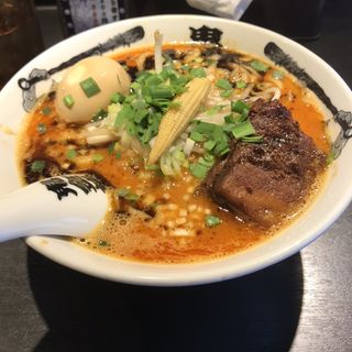 味玉カラシビ味噌らー麺(カラシビ味噌らー麺 鬼金棒 池袋店)