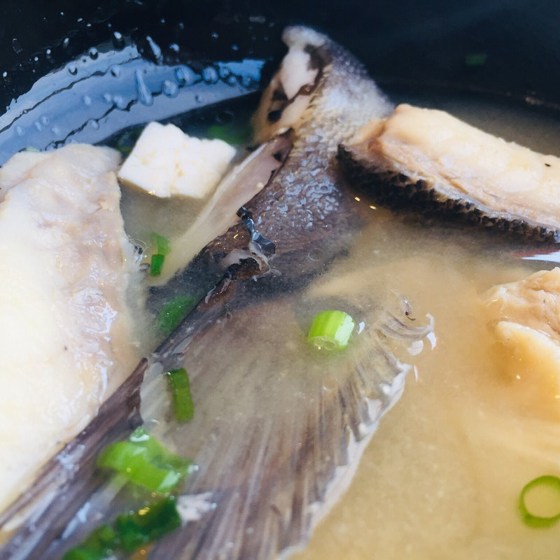 メジナのあら汁(ドライブイン潮騒 )