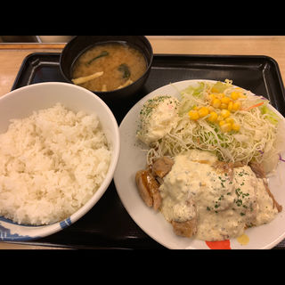 チキン南蛮焼き定食(松屋 西新宿8丁目店 （マツヤ）)