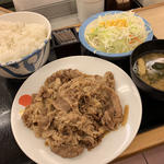 お肉どっさりグルメセット(松屋 西新宿8丁目店 （マツヤ）)