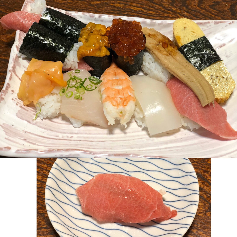 おまかせ握り(大和田鮨 （おおわだすし）)