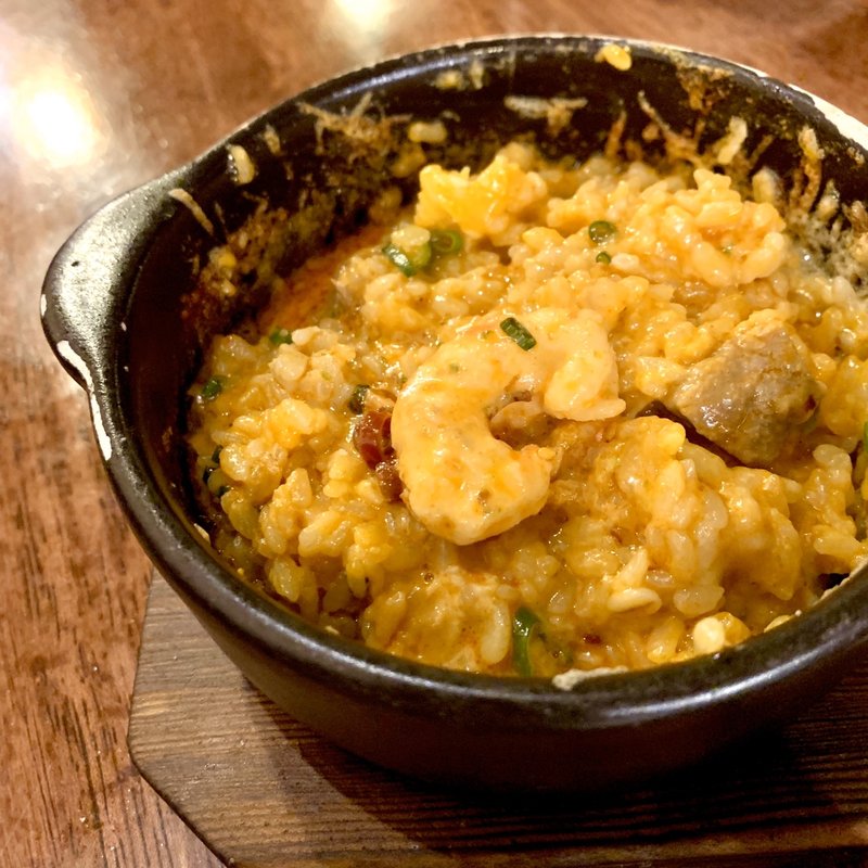 限定リゾット(海老丸らーめん)