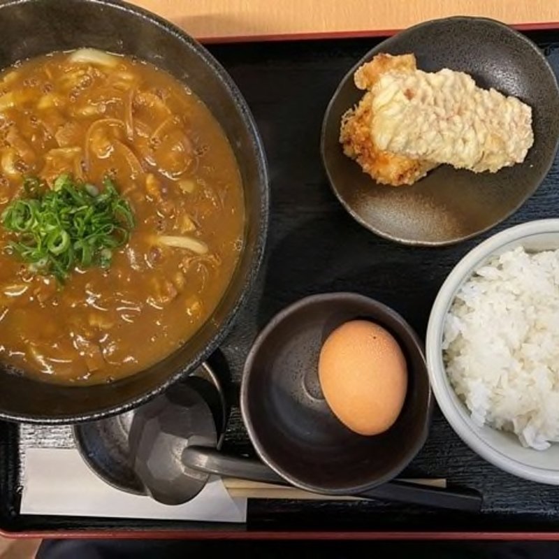 上々のお昼の定食(Bランチ)(うどん上々 )