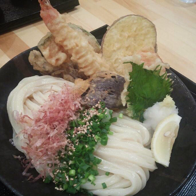 ぶっかけうどん冷し(麺の里 )