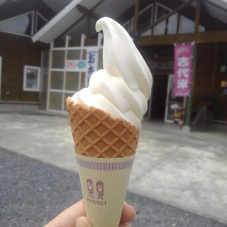 ソフトクリーム(古代米おりざ)