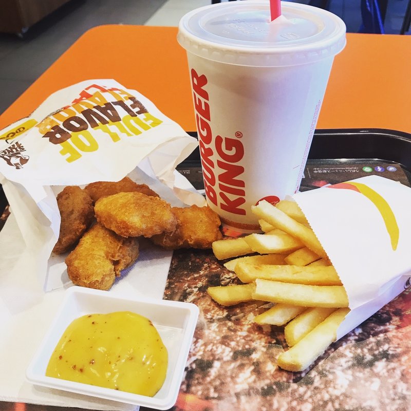 チキンナゲット5ピース＋フレンチフライS(バーガーキング 綾瀬店)