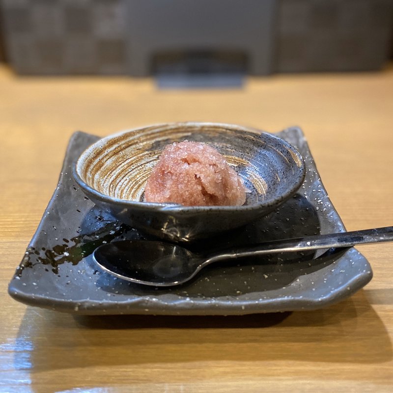 自家製シャーベット(にくがとう 伏見別邸)