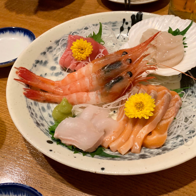 刺身五点盛り(壱炉 )