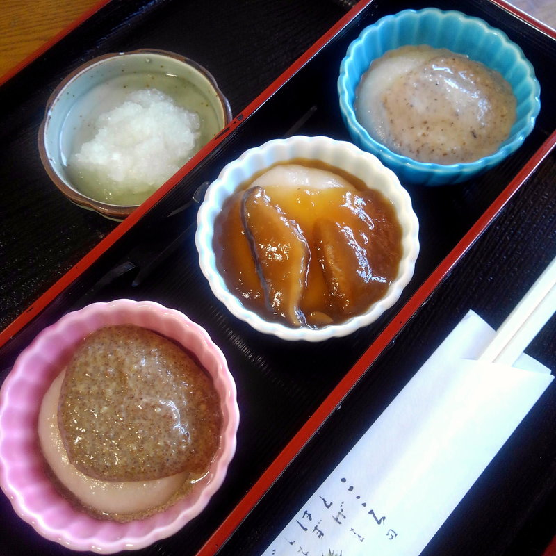 ハーフお餅膳(夢乃風 )