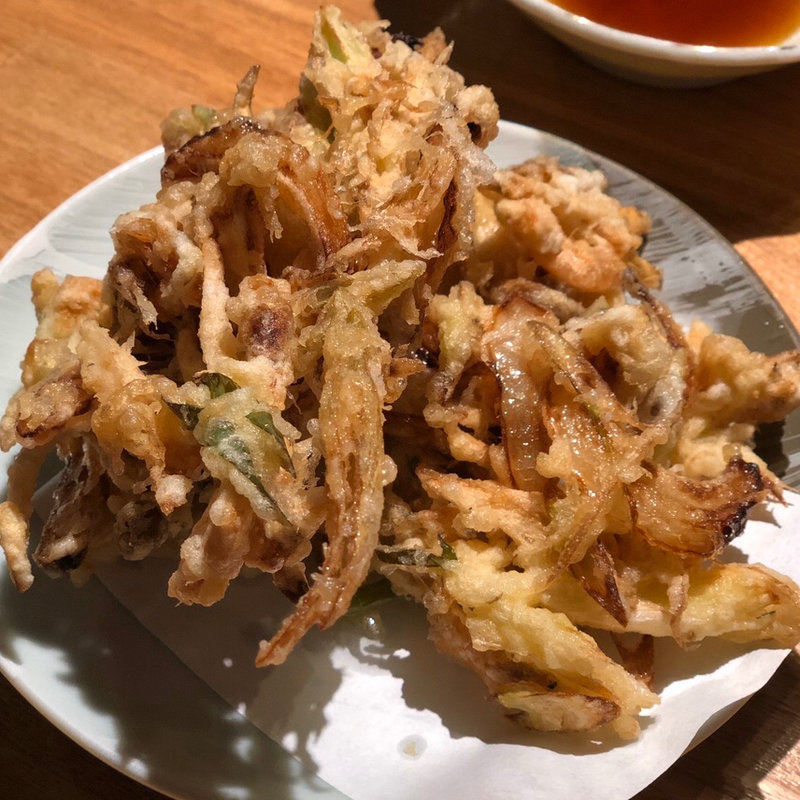 野菜かき揚げ(十割蕎麦　ゑつ （えつ）)