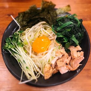 油そば(横浜家系ラーメン武骨家 恵比寿店)