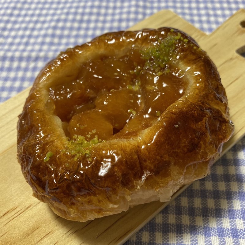 キャラメルりんごのコンポート(パンの小屋)