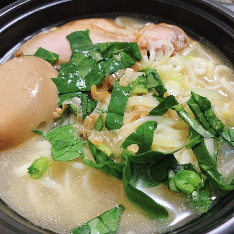 UberEats限定 淡塩ぶっかけ麺(麺場 ハマトラ 日吉店)