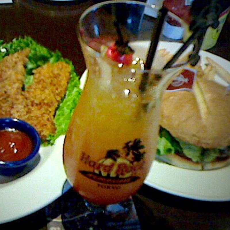 ハリケーン グラス付き(Hard Rock Cafe)