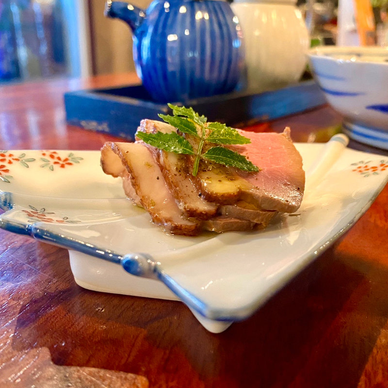 鴨のロースト(酒峰)