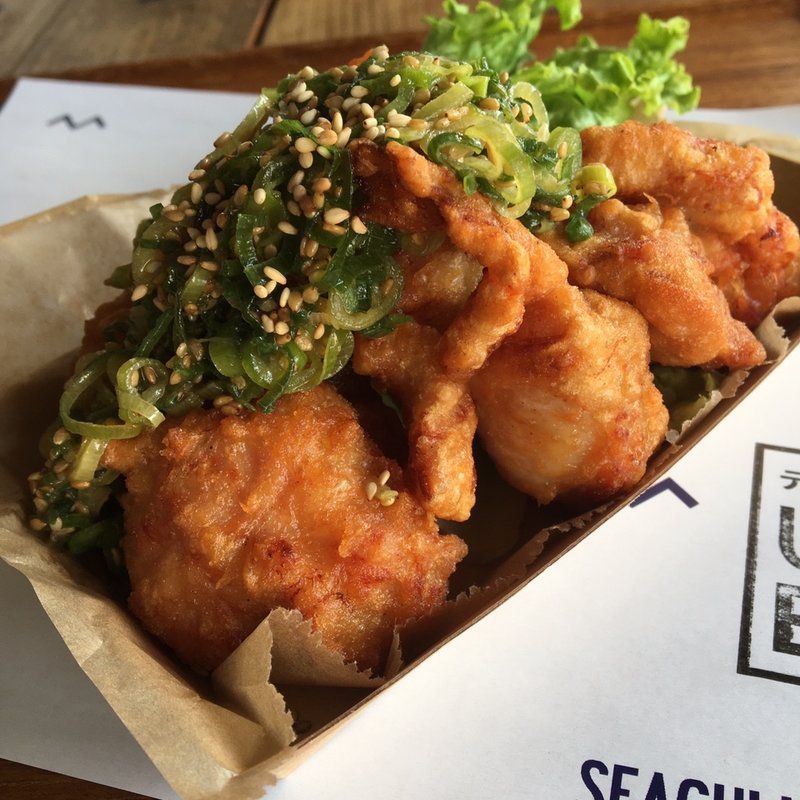 ネギ塩ダレ鳥唐揚げ(タグボート)